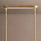 Theron Glass Linear Chandelier - 60"MilkBlackVChandelier