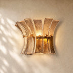 Romanion Glass Sconce 13”