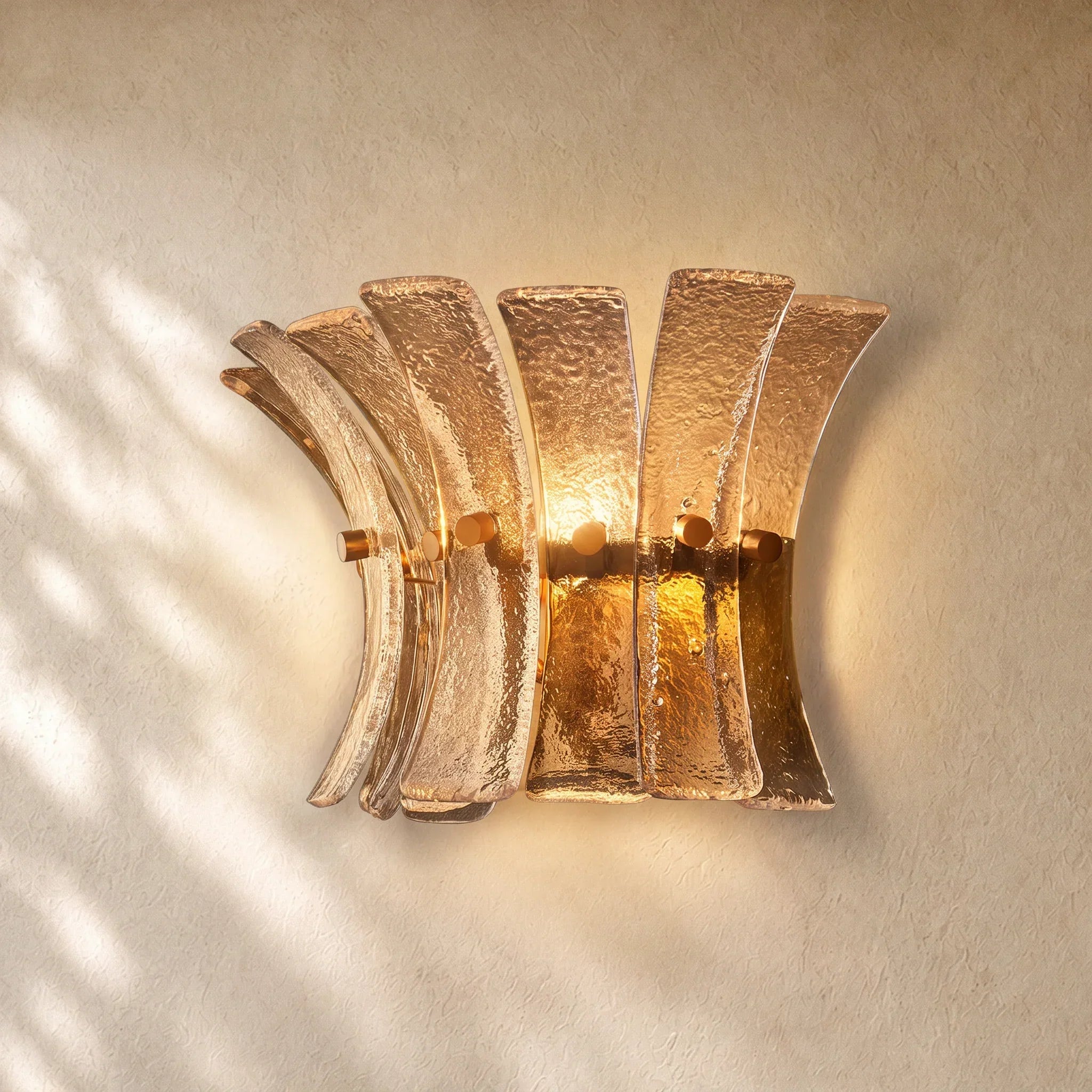 Romanion Glass Sconce 13”