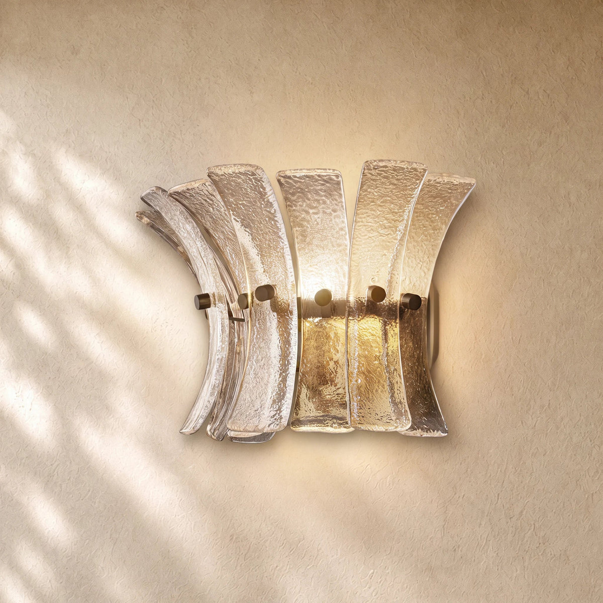 Romanion Glass Sconce 13”
