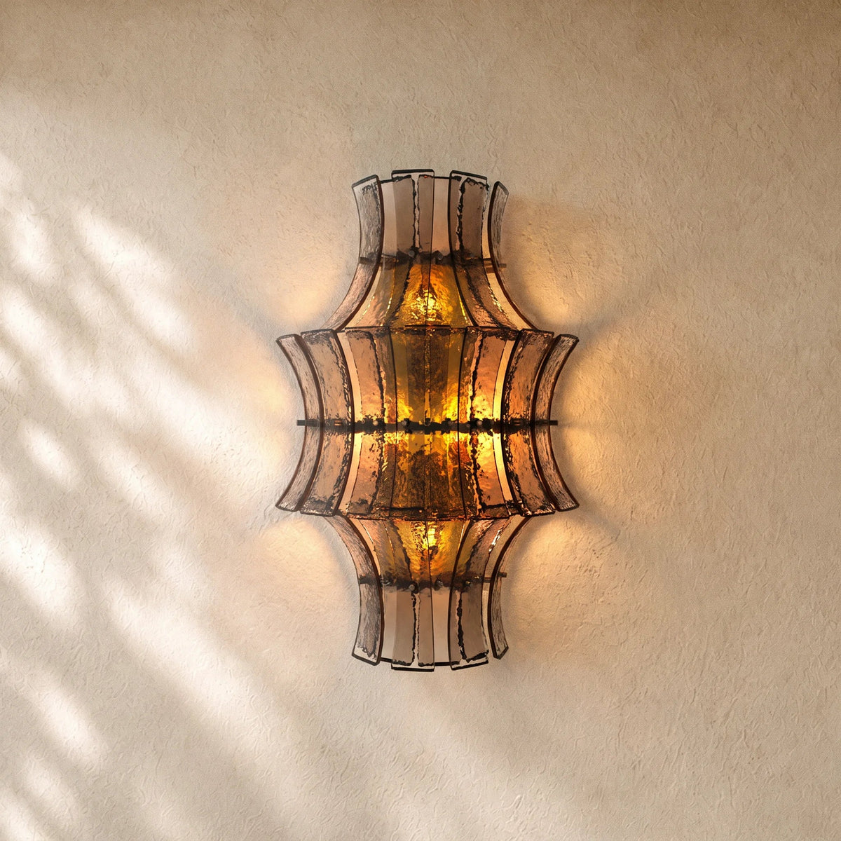 Romanion Glass Sconce 23”