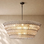 Romanion Glass Round Chandelier