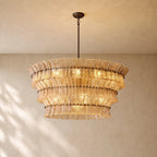 Romanion Glass Round Chandelier