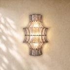 Romanion Glass Sconce 23”