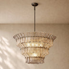 Romanion Glass Round Chandelier