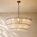 Romanion Glass Round Chandelier