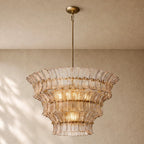 Romanion Glass Round Chandelier