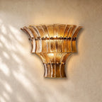 Romanion Glass Sconce 15”
