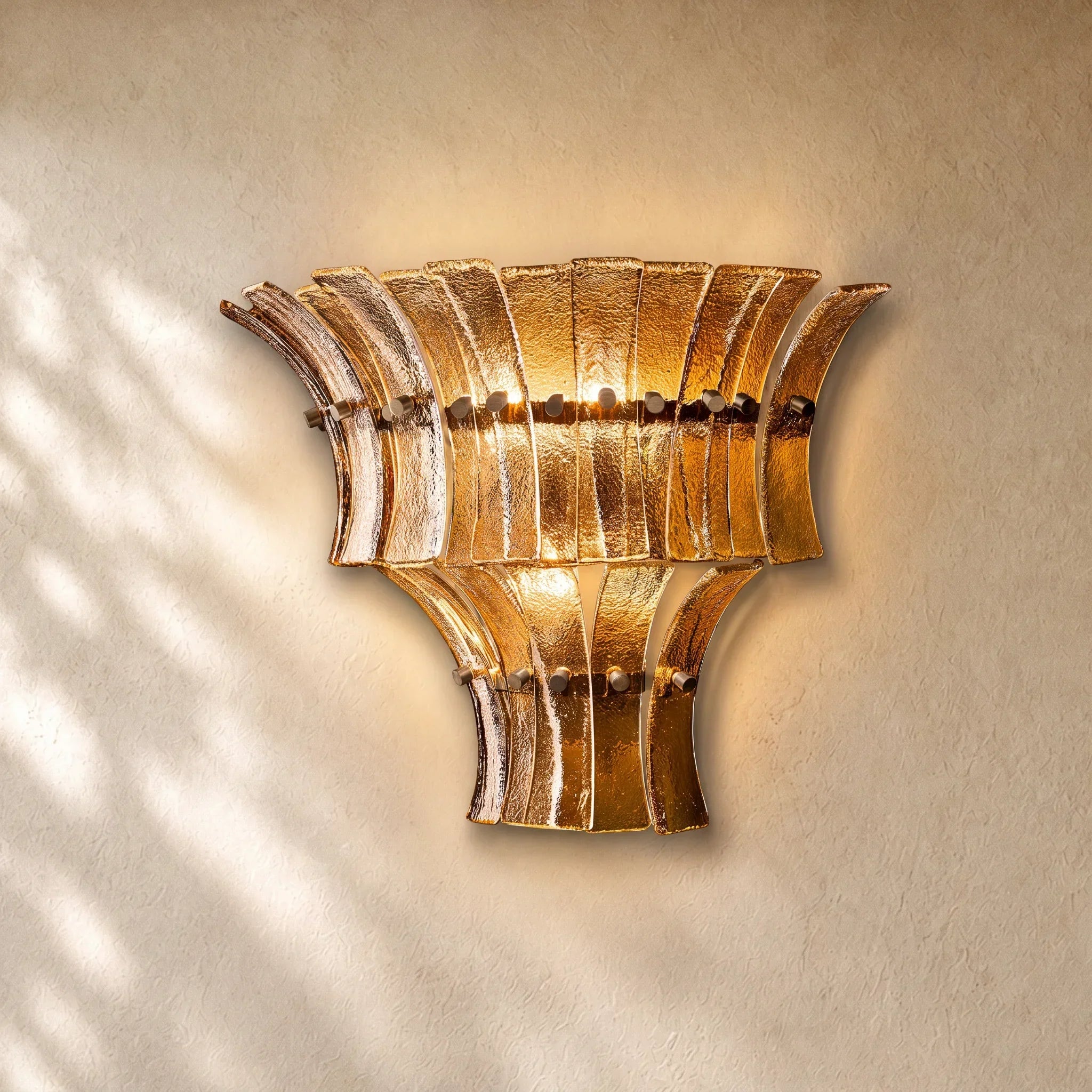 Romanion Glass Sconce 15”