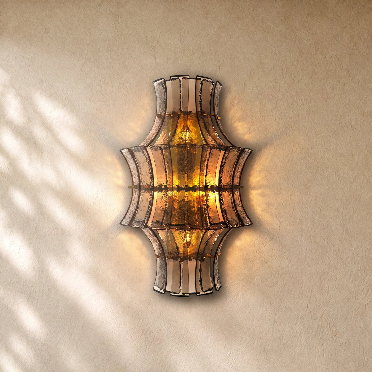 Romanion Glass Sconce 23”