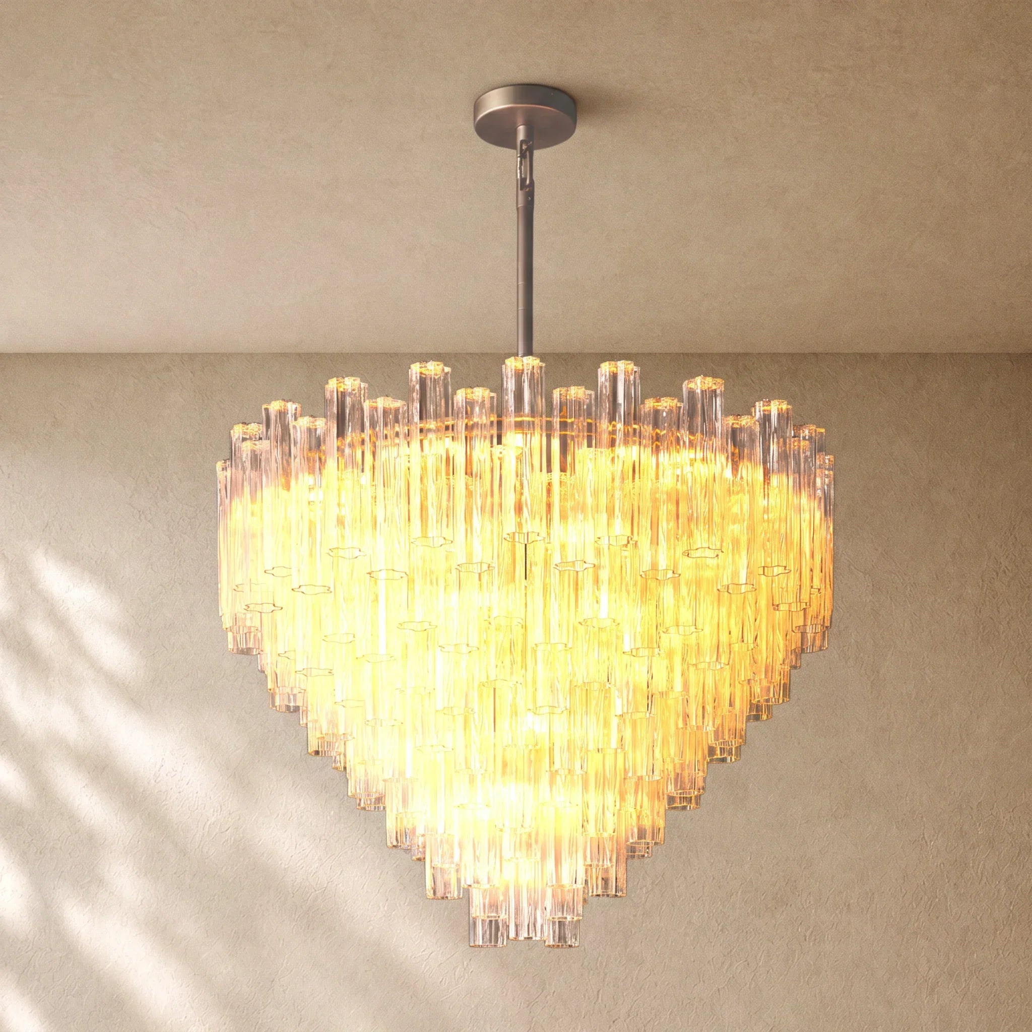 Tronchy Glass Round Chandelier