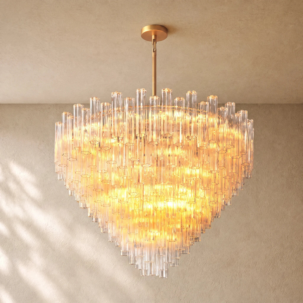 Tronchy Glass Round Chandelier