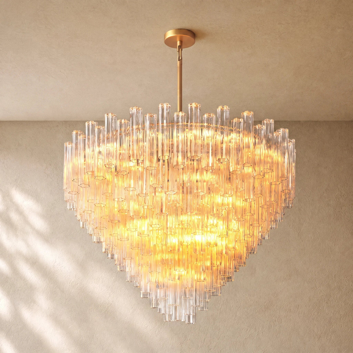 Tronchy Glass Round Chandelier