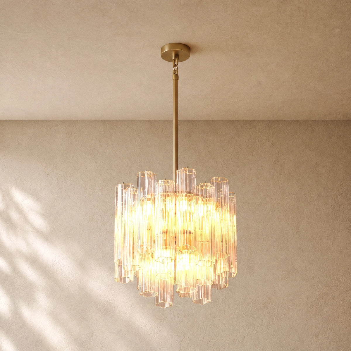 Tronchy Glass Round Chandelier
