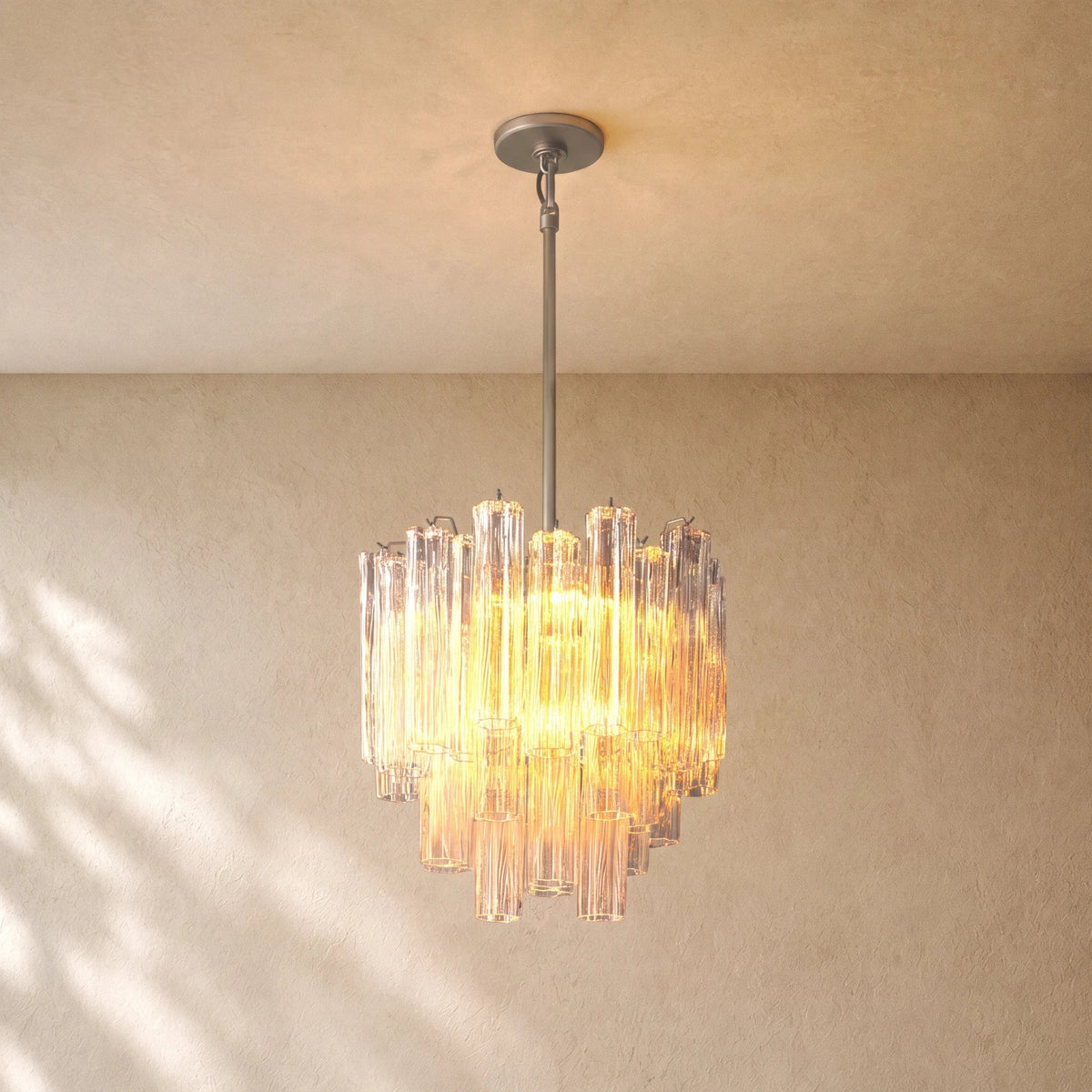 Tronchy Glass Round Chandelier