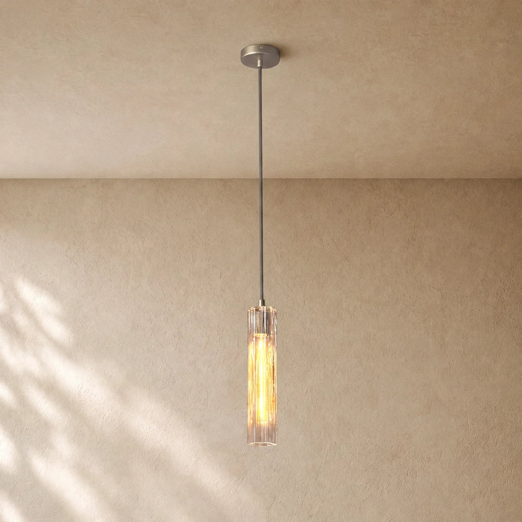 Tronchi Smoke Glass Pendant