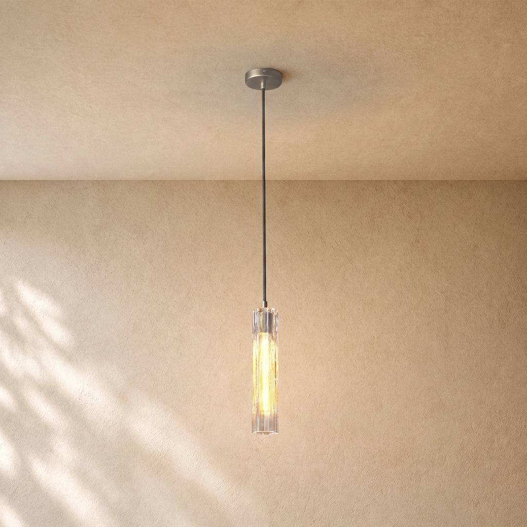 Tronchi Smoke Glass Pendant