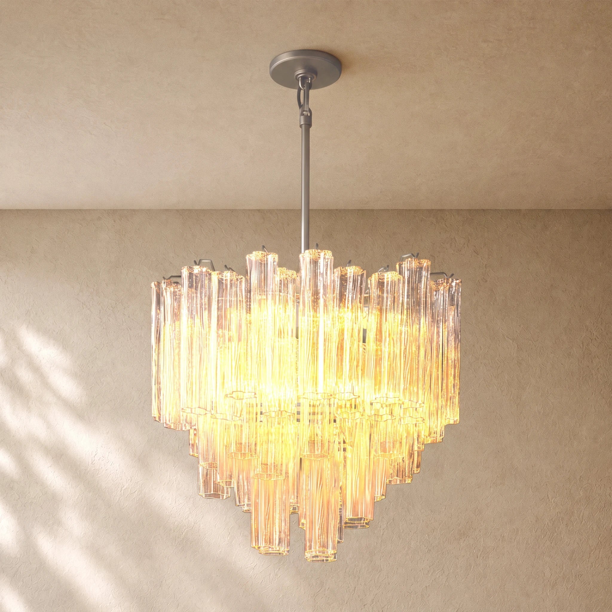 Tronchy Glass Round Chandelier