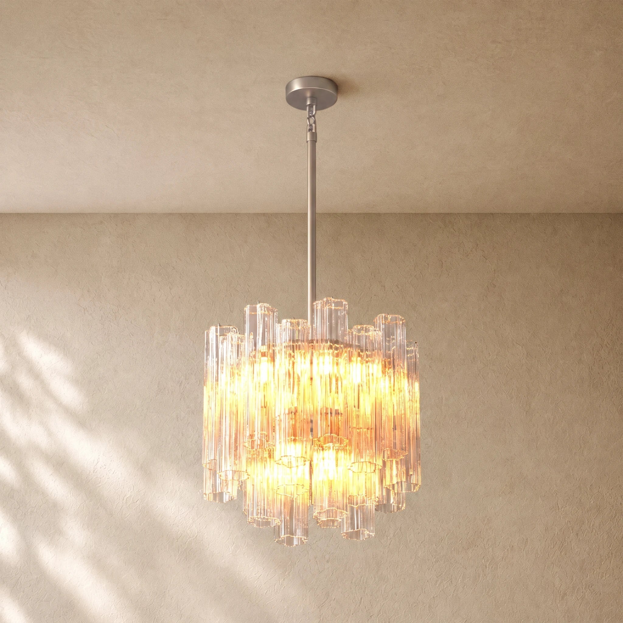 Tronchy Glass Round Chandelier