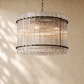 San Marcon Glass Round Chandelier