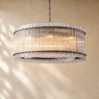 San Marcon Glass Round Chandelier
