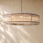 San Marcon Glass Round Chandelier