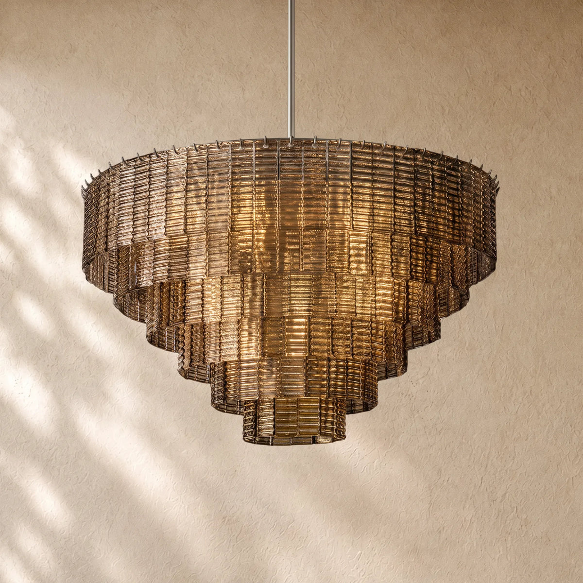 Sirena Glass Round Chandelier