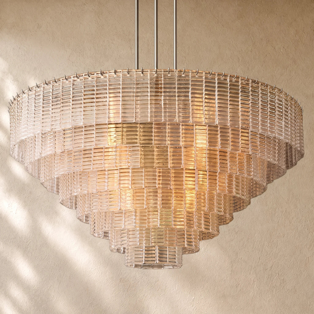 Sirena Glass Round Chandelier