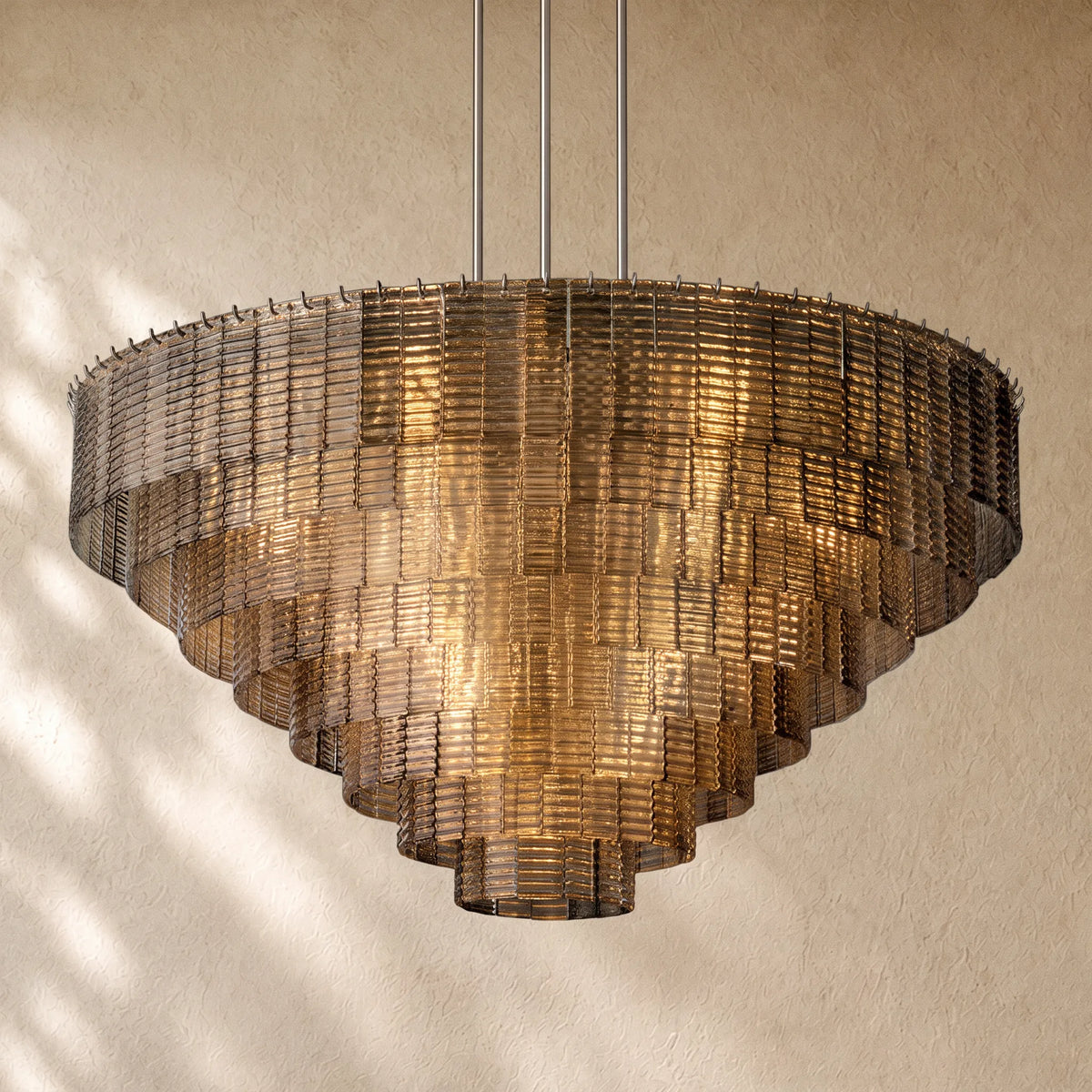 Sirena Glass Round Chandelier