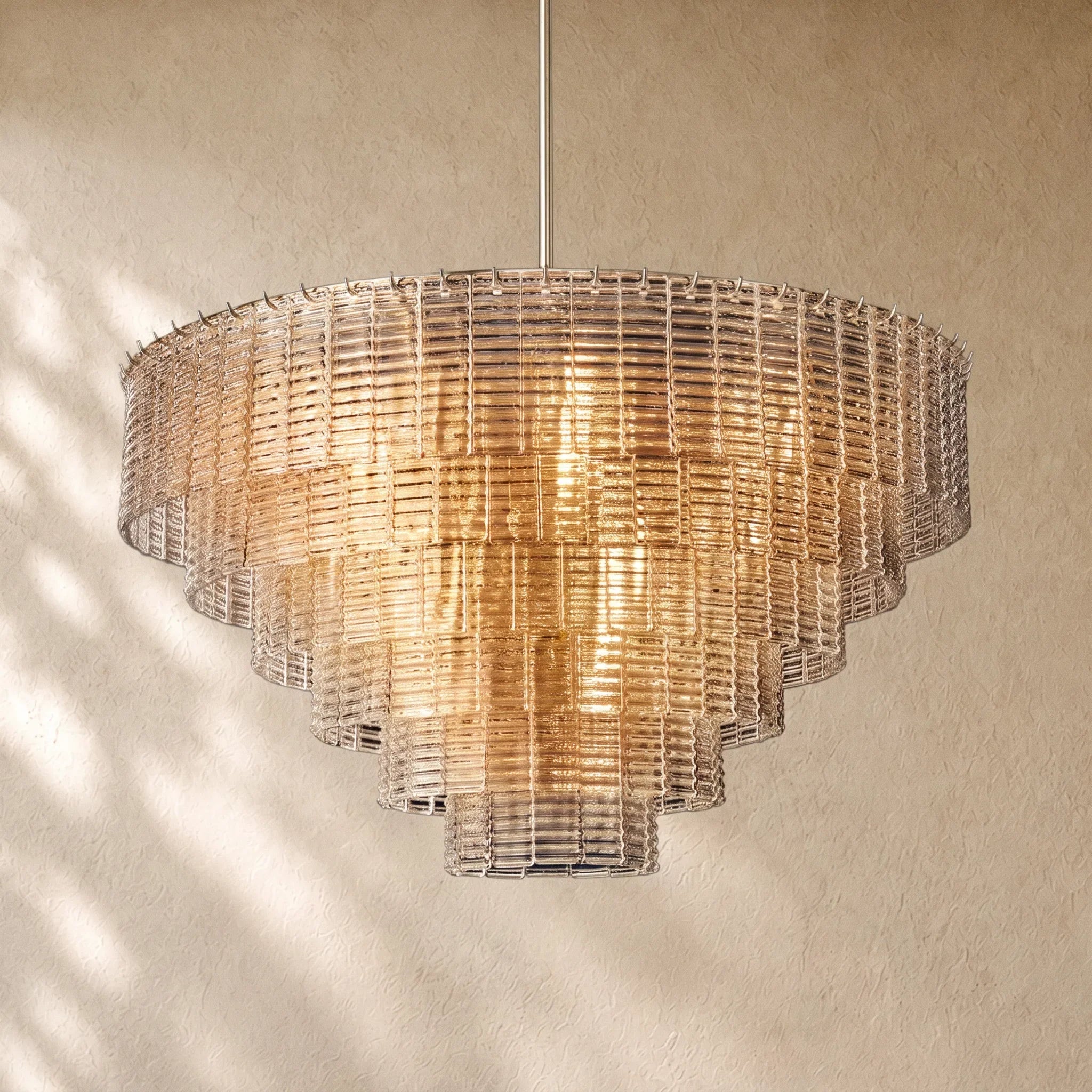 Sirena Glass Round Chandelier