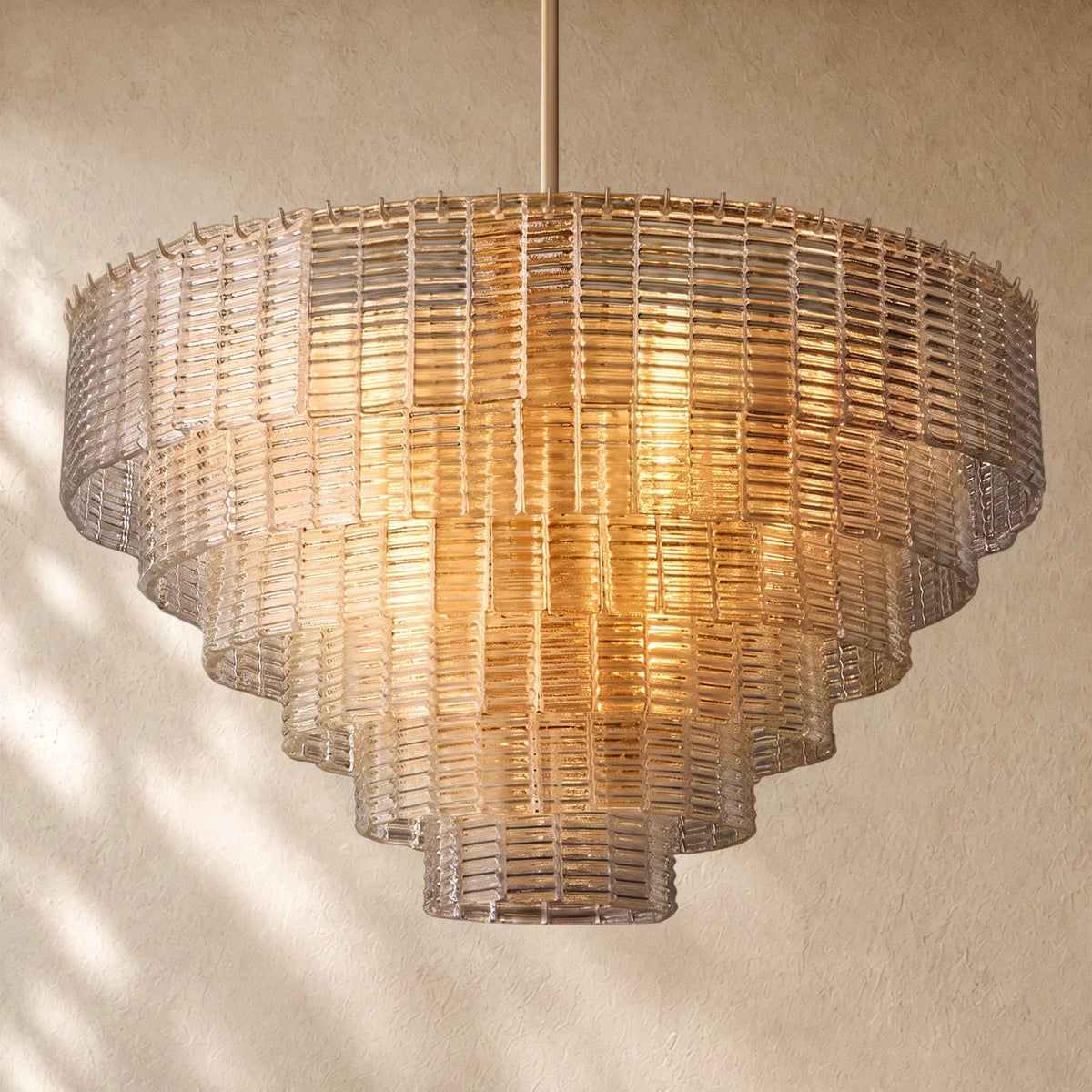 Sirena Glass Round Chandelier