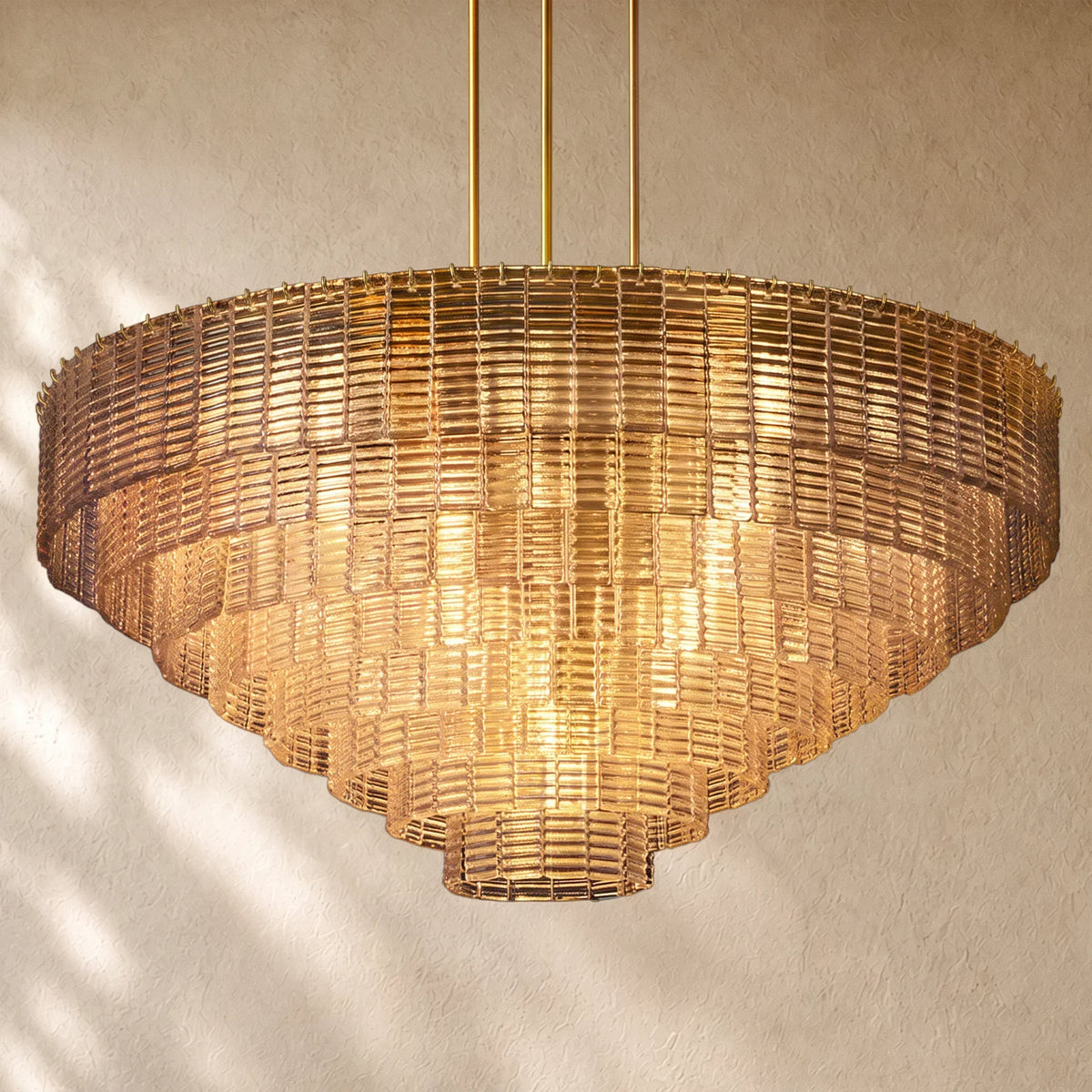 Sirena Glass Round Chandelier