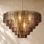 Sirena Glass Round Chandelier