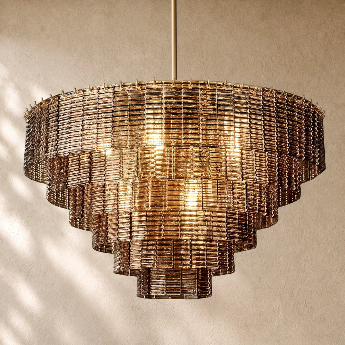 Sirena Glass Round Chandelier
