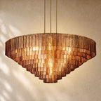 Sirena Glass Round Chandelier