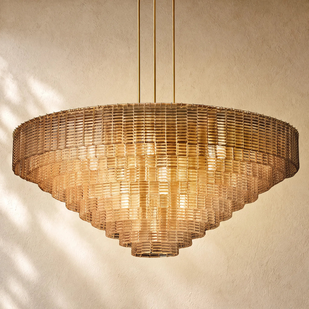 Sirena Glass Round Chandelier