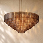Sirena Glass Round Chandelier