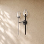 Tulipa Double Sconce in Bronze - VChandelier