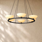 Vernat Round Chandelier in Bronze