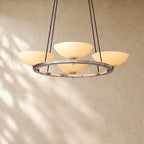Vernat Round Chandelier in Vintage Brass - VChandelier