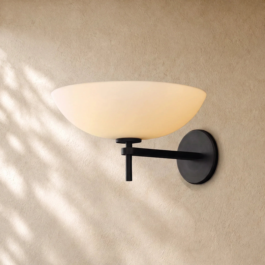 Vernat Porcelain Wall Sconce in Bronze - VChandelier