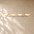 Vernat Linear Chandelier in Vintage Brass - VChandelier
