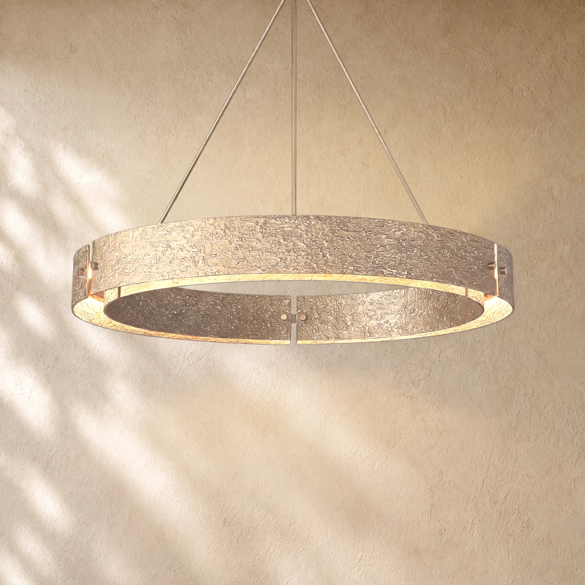 Vilary Round Chandelier in Brass - VChandelier