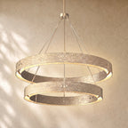 Vouvray Two-Tier Round Chandelier
